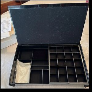 For Your Eyes Only Silver Jewelry Keeper